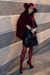 Portrait of fashion woman #02