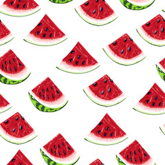 seamless pattern of watermelon