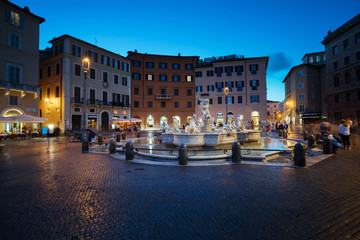 Fototapeta na wymiar Piazza Navona. Rome, Italy