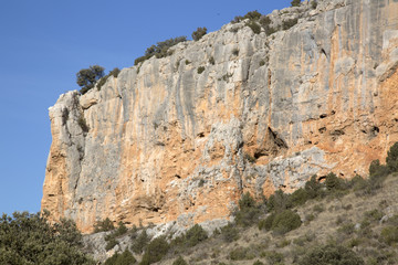 Fototapeta na wymiar Canyon Landscape; Nuevalos, Aragon
