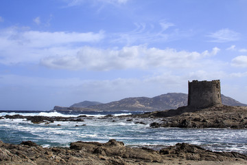 Stintino, il mare più bello della Sardegna.acqua blu cielo azzurro e tanto sole 
