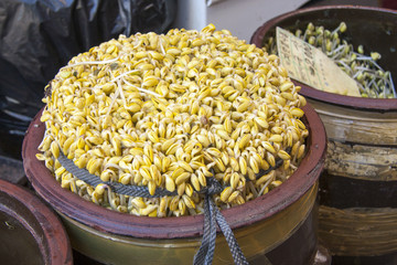 釜田市場の豆もやし