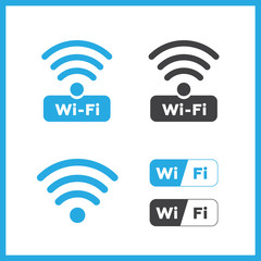 Wireless and wifi icons