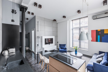 Home with open floor plan