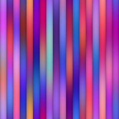 Parallel Gradient Stripes. Seamless Multicolor Pattern.