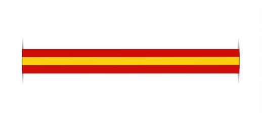 spanische Flagge Banner