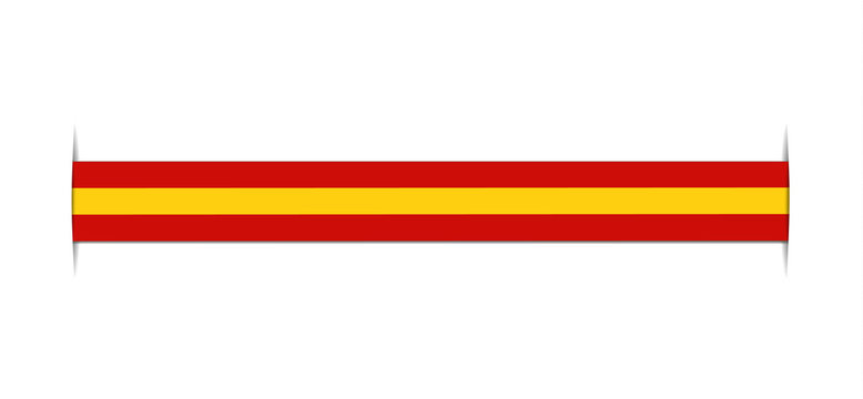 spanische Flagge Banner