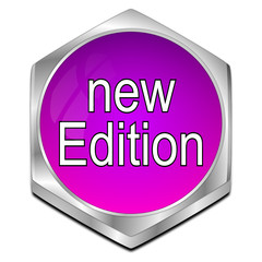 New Edition Button - 3D illustration