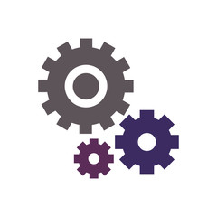 Interior office room vector flat design