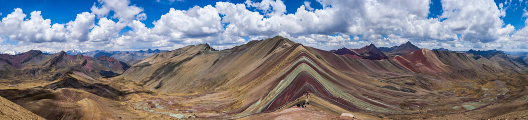 Rainbow mountains, Peru