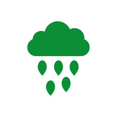Obraz premium rain cloud icon