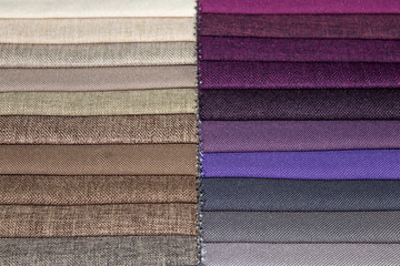 samples of furniture fabrics