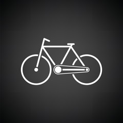 Ecological bike icon