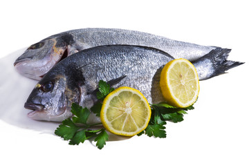 bream with lemon and parsley