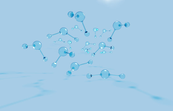 Molecole d&rsquo;acqua