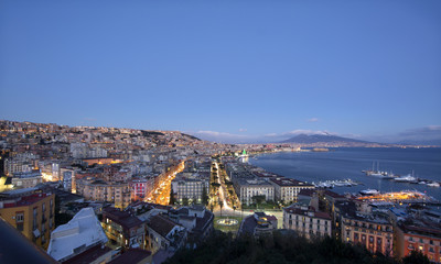 Fototapeta na wymiar Golfo di Napoli