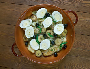 Brazilian Salt Cod with Eggs
