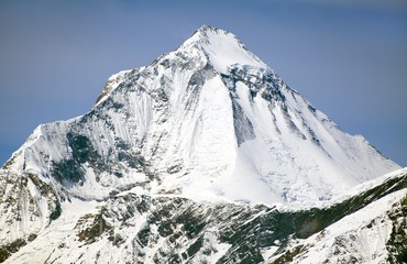 Mount Dhaulagiri, view from Thorung La pass