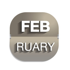 The calendar months February