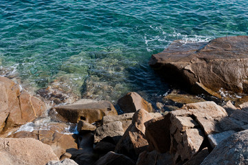 Isola del Giglio, panorama marino