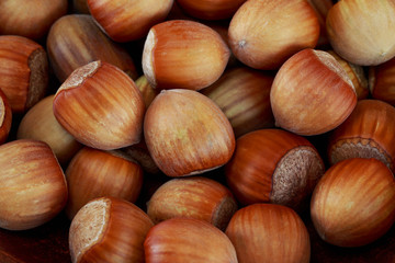 handful of hazelnuts