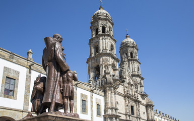 Fototapeta na wymiar Historical monument in Guadalajara, Jalisco, Mexico