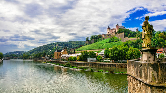 Landmarks and beautiful towns of Germany - Wurzburg