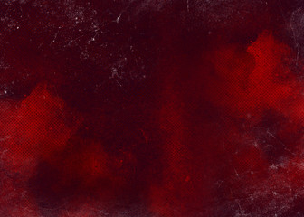 Red abstract textured background. Texture red burgundy background with spots and dots. Background...