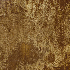 Old grungy texture. Golden concrete wall