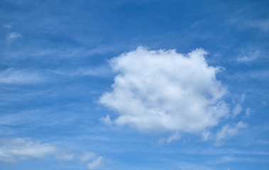Cloud on sky