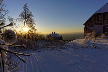 winter wonderland in sundown