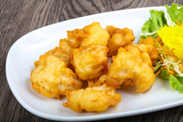 Squid tempura