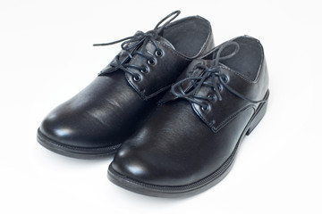 1 Paar schwarze Business-Schuhe