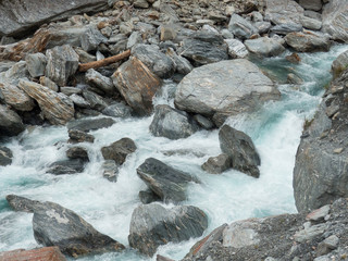 Hintergrund – Flussbett