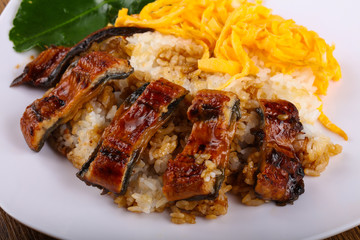 Unaju - eel with rice