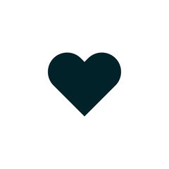 Love symbol. heart icon vector, solid logo illustration