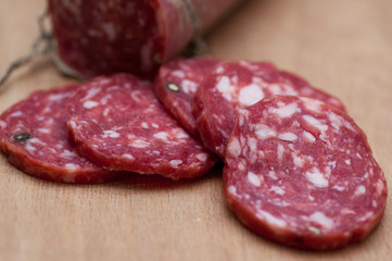 jerked Italian salami
