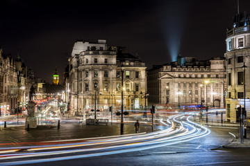 Fototapeta na wymiar Trafalgar square in London