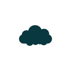 cloud icon, vector illustration