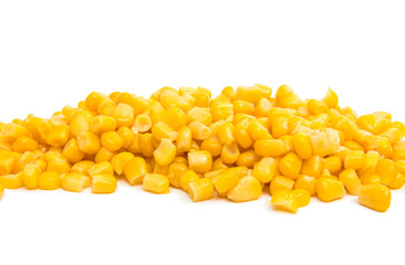 Canned Corn close-up