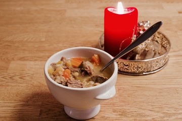 Lamb Ribs Soup