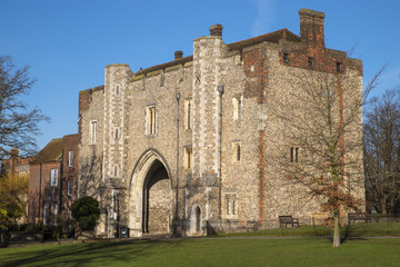 Fototapeta premium The Abbey Gateway in St. Albans