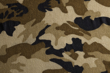 Military fabric pattern