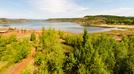 Obraz premium Lac De Salagou, France