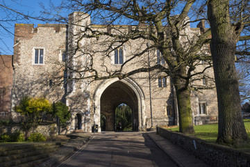 The Abbey Gateway in St. Albans