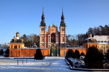 Święta Lipka - barokowe sanktuarium maryjne, Mazury, Polska - obrazy, fototapety, plakaty