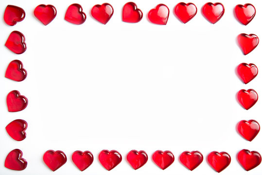  Red Hearts frame