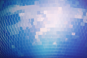 Light Disco Ball Background