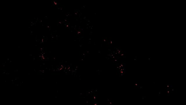 Hd Blood Burst Slow Motion (With Alpha) 186