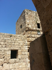 Entrance of Crusaders Castle in Saidon - lebanon